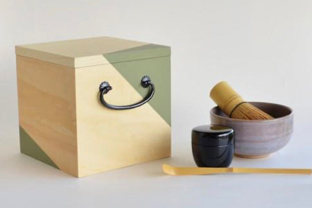 自宅で抹茶を気軽に楽しむためのお点前セット『Ippukubox −イップクボックス−』