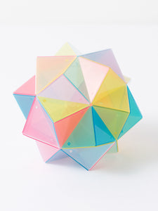 【三角形を織り曲げて作るパズル】OVOV-56 pieces